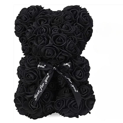 2025 New Artificial Flower Eternal Rose Teddy Bear for Mom Mother'S Day Birthday Valentine'S Day Anniversary Gifts & Decorations